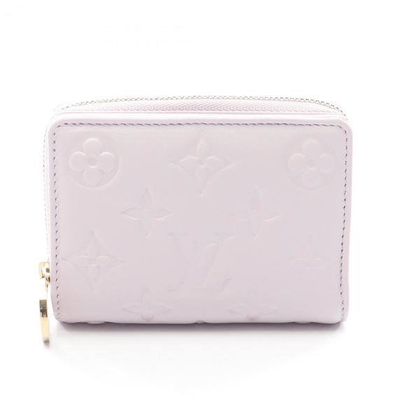 LOUIS VUITTON Purple Leather Wallet - Picture 1 of 6